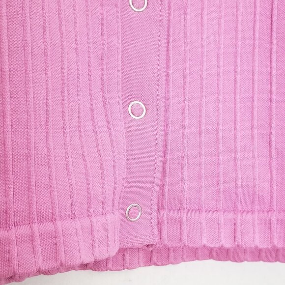 By Anthropologie Seamless Long Sleeves Snap Front Crop Top Cardigan Size XXS/XS - Picture 13 of 16